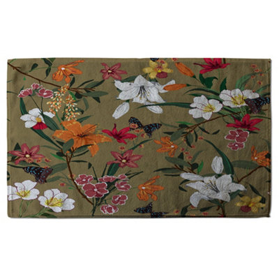 Selection Of Flowers (Bath Towel) / Default Title Price Comparisons | Compare The Build