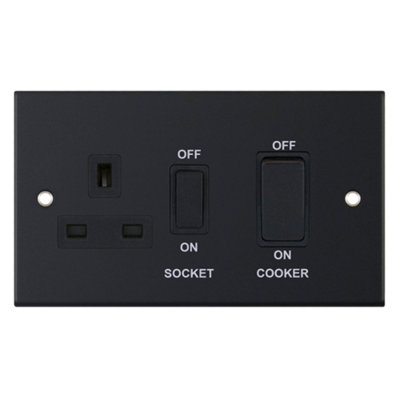 Selectric DSL11-49 M5 Cooker Control Unit 45A (Matt Black)