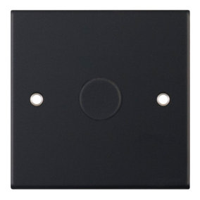 Selectric DSL11-64 5M LED Dimmer Switch 1 Gang 2 Way 5-100W (Matt Black)