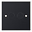 Selectric DSL11-65 5M LED Dimmer Switch 2 Gang 2 Way 5-100W (Matt Black)
