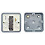 Selectric LG201-2MB Metalclad Light Switch SP 10 Amp - 1 Gang 2 Way
