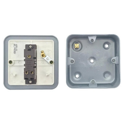 Selectric LG201-2MB Metalclad Light Switch SP 10 Amp - 1 Gang 2 Way