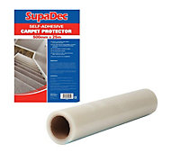 Self Adhesive Carpet Protector Film Home Caravan Decorating Floor Protector 25M