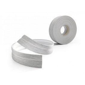 Self-adhesive flexible coved skirting board pvc strip floor wall joint k.703  25m(L) - birch