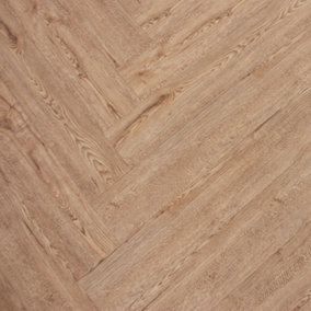Self Adhesive Floor Planks - 36 Planks Per Pack Covering 53.8 ft² (5 m²) - Peel And Stick Vinyl Flooring Honey Oak Timber Effect