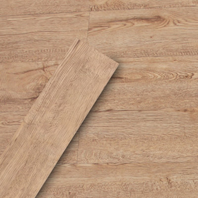 Self Adhesive Floor Planks - 36 Planks Per Pack Covering 53.8 ft² (5 m²) - Peel And Stick Vinyl Flooring Honey Oak Timber Effect