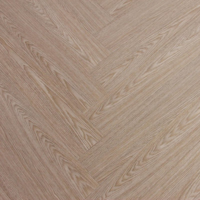 Self Adhesive Floor Planks - 36 Planks Per Pack Covering 53.8 ft²(5 m²) - Peel And Stick Vinyl Flooring in Beige Grey Wood Effect