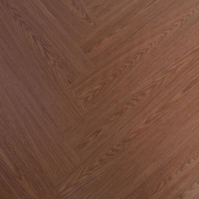 Self Adhesive Floor Planks - 36 Planks Per Pack Covering 53.8 ft² (5 m²) - Peel And Stick Vinyl Flooring in Brown Wood Effect