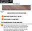 Self Adhesive Floor Planks - 36 Planks Per Pack Covering 53.8 ft² (5 m²) - Peel And Stick Vinyl Flooring in Grey Wood Effect
