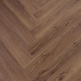 Self Adhesive Floor Planks - 36 Planks Per Pack Covering 5m² (53.8 ft²) - Peel And Stick Vinyl Flooring in Brown Wood Effect