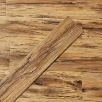 Self Adhesive Floor Planks - 7 pcs Pack Covers 0.97m² Peel and Stick ...