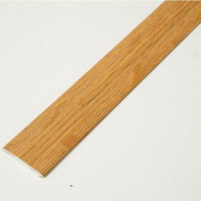 Self Adhesive Flooring Threshold Cover Strip Trim Country Oak 0.9m