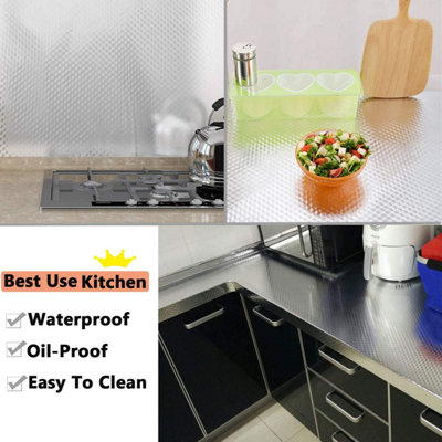 Self-Adhesive Kitchen Furniture Paper, Adhesive Wallpaper, Aluminum ...