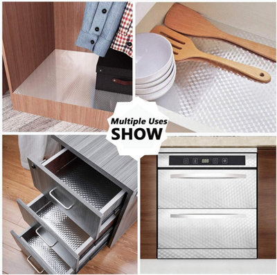 Self-Adhesive Kitchen Furniture Paper, Adhesive Wallpaper, Aluminum ...