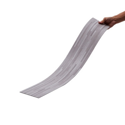 Self Adhesive PVC Flooring Planks, Waterproof Laminate Peel and Stick