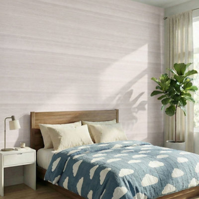 Self-Adhesive PVC Flooring Roll with Natural Wood Grain Texture 0.6m x 5m