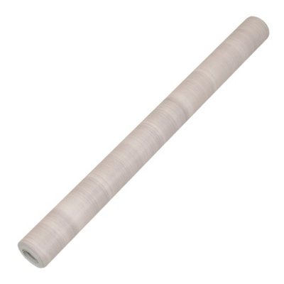 Self-Adhesive PVC Flooring Roll with Natural Wood Grain Texture 0.6m x 5m
