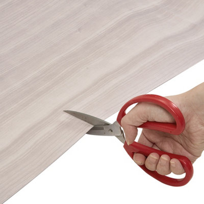 Self-Adhesive PVC Flooring Roll with Natural Wood Grain Texture 0.6m x 5m
