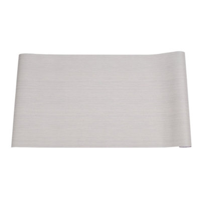 Self-Adhesive PVC Wallpaper in Beige Grey 10m L x 0.6m W