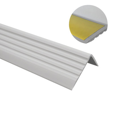 Anti-Slip Trojan Step Nosing - Rubber Grip 46 X 30mm - Garden And Home FX