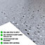 Self-Adhesive Vinyl Floor Tiles - 30 Pack for 30 ft² (2.79 m²) Coverage - Peel & Stick Vinyl Floor Tiles - Granite Terrazzo Effect