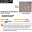 Self-Adhesive Vinyl Floor Tiles - 30 Pack for 30 ft² (2.79 m²) Coverage - Peel & Stick Vinyl Floor Tiles- Light Grey Marble Effect
