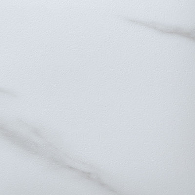 Self-Adhesive Vinyl Floor Tiles - 30 Pack for 30 ft² (2.79 m²) Coverage - Peel & Stick Vinyl Floor Tiles - White Marble Effect