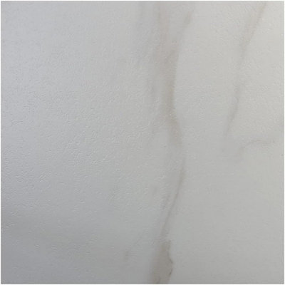 Self Adhesive Vinyl Flooring Waterproof Peel and Stick Floor Tiles for Bathroom Kitchen Living Room Anti Slip White Marble 80 PCS