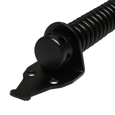 Self Closing Gate Springs X2 10" Black (Heavy Duty Fence Door Closer)