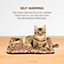 Self Heating Dog Cat Pet Bed Mat Thermal Heated Pad Washable Kitten Cosy Sleep