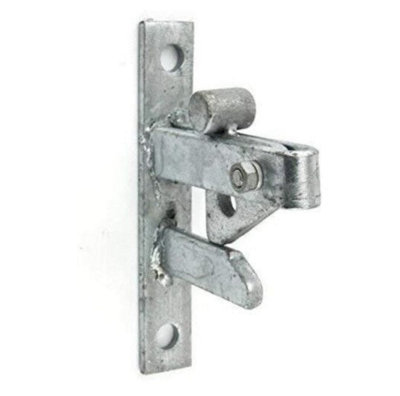 SELF LOCKING AUTO GATE CATCH - HEAVY DUTY - GALVANISED FIELD GATE CATCH