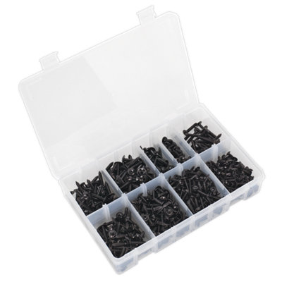 Self Tapping Screw Assortment Flanged Head 700pc by Ufixt