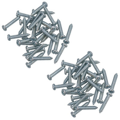 Self Tapping Screws PH2 Drive 3.5mm (width) x 20mm (length) Fasteners 60pcs