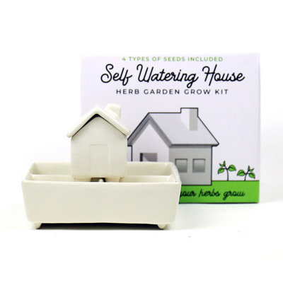Self Watering Herb House Grow Kit - 3
