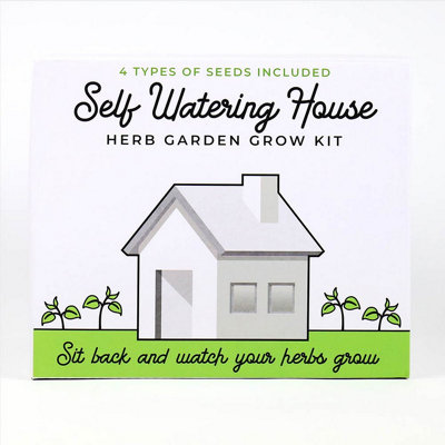Self Watering Herb House Grow Kit - 4