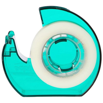 Nastro Adesivo Invisibile Rapide Con Dispenser Da Tavolo – 2 Rotoli 19/33mm, Scrivibile