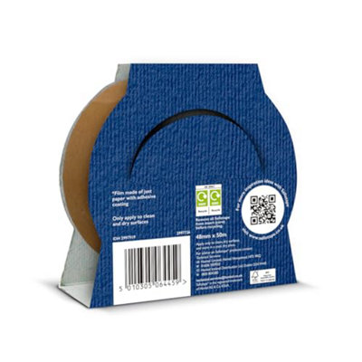 SELLOTAPE Paper Tape - Plastic Free Tape, Tearable for Easy Use, 100% ...