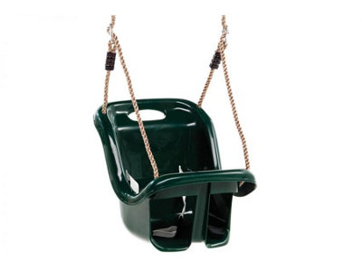 High back store baby swing seat