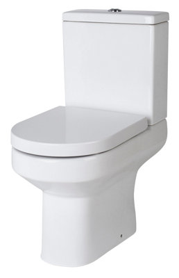 Semi-Flush to Wall Pan & Cistern   - 800mm x 397mm x 625mm