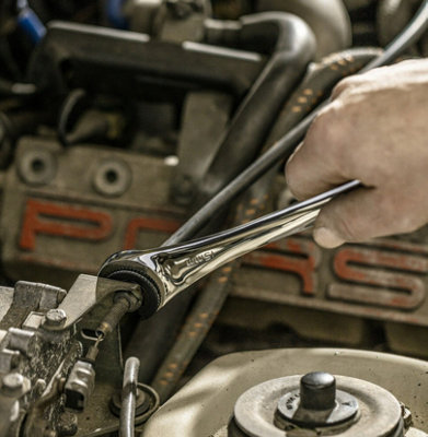Semi-open wrench with ratchet combination Flare Nut Garage Workshop 8mm