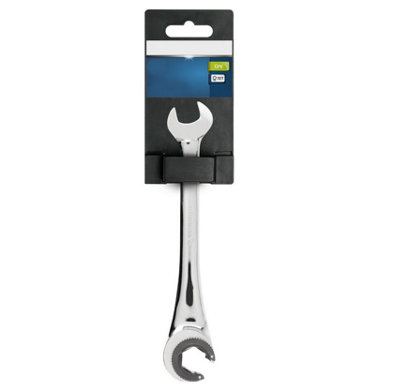 Semi-open wrench with ratchet combination Flare Nut Garage Workshop 8mm