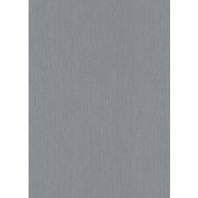 Semi Plain Structured Designer Wallpaper - Grey