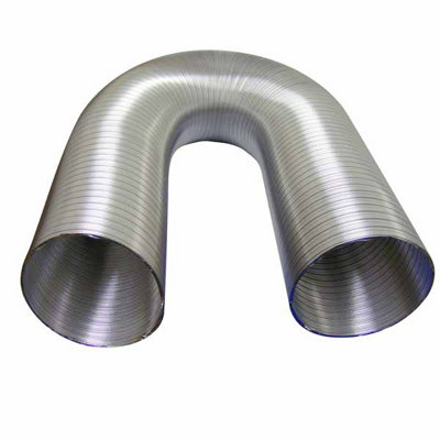 Semi-Rigid Aluminium Flexible Ducting - 3M - 150mm