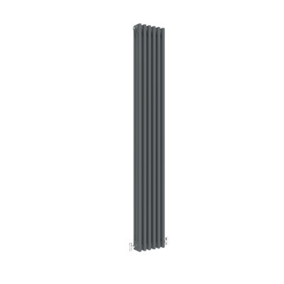 Sena Savoy Cast Iron Triple 1800mm x 290mm Radiator - Anthracite