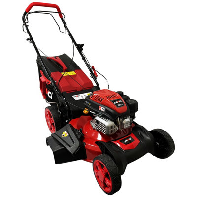 B&q petrol deals lawnmowers self propelled
