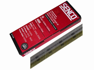 Senco DA19EAB Chisel Smooth Brad Nails Galvanised 15G x 44mm (Pack 4000) SENDA19EAB