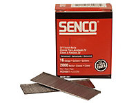 Senco - Straight Brad Nails Galvanised 16G x 55mm (Pack 2000)