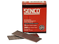 Senco - Straight Brad Nails Galvanised 16G x 63mm (Pack 2000)