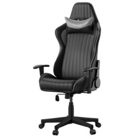 Senna office chair in black / grey