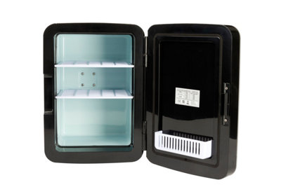 Sensio Home 10L Mini Fridge Cooler & Warmer AC+DC Power Black